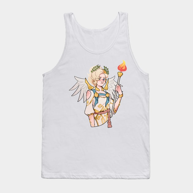 Winged Victory Mercy Tank Top by gaypompeii